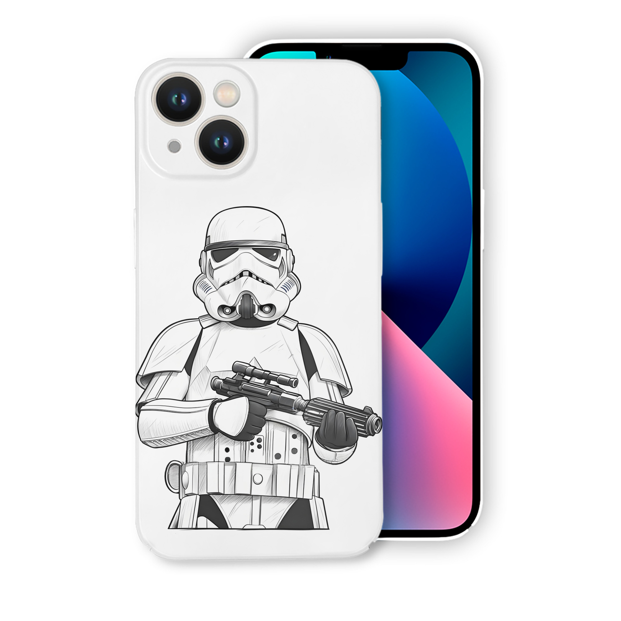 （画像用） スター・ウォーズ Star Wars 【iPhone 14シリーズ対応】ハードケース